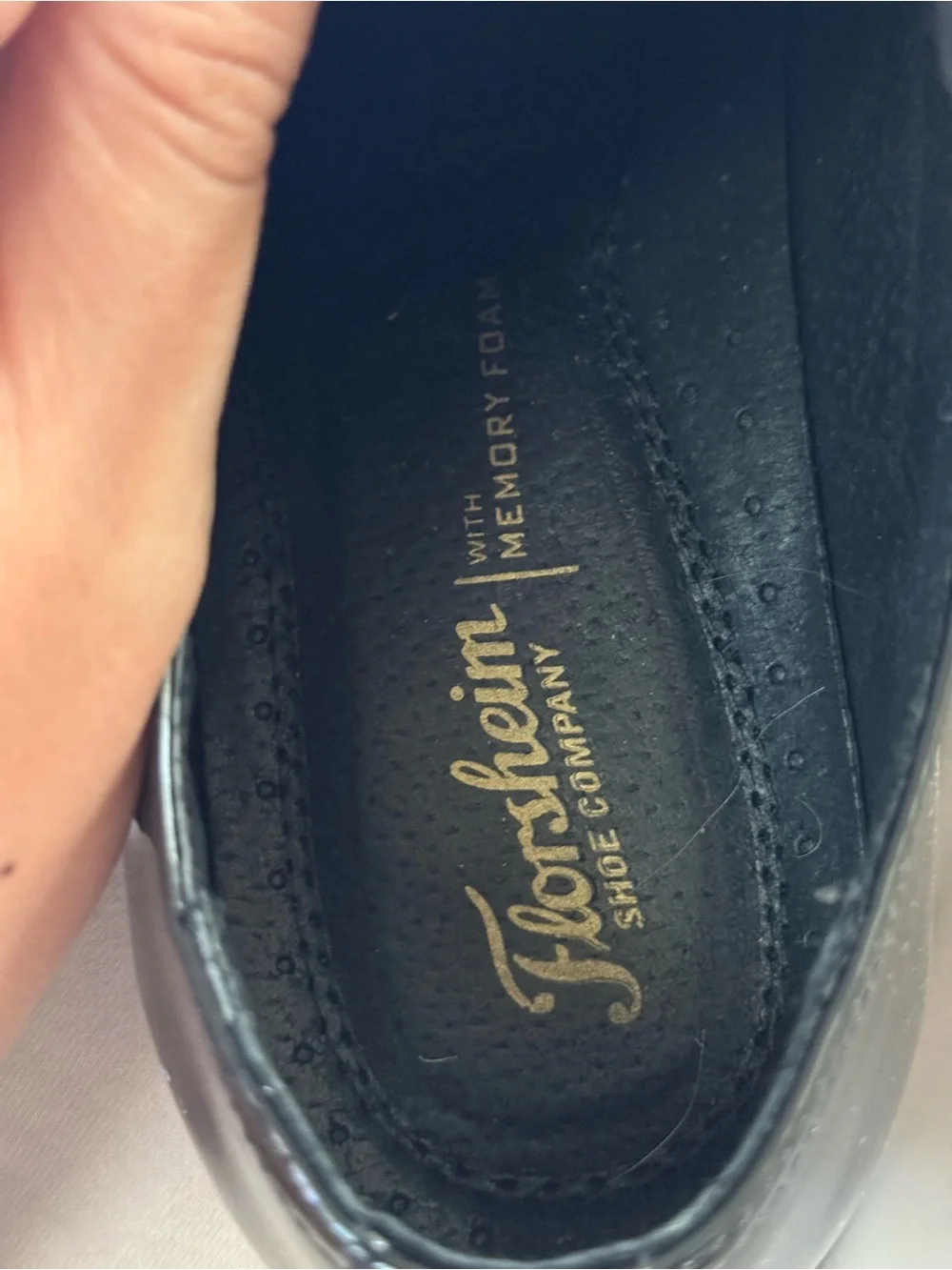 Florsheim sleek black